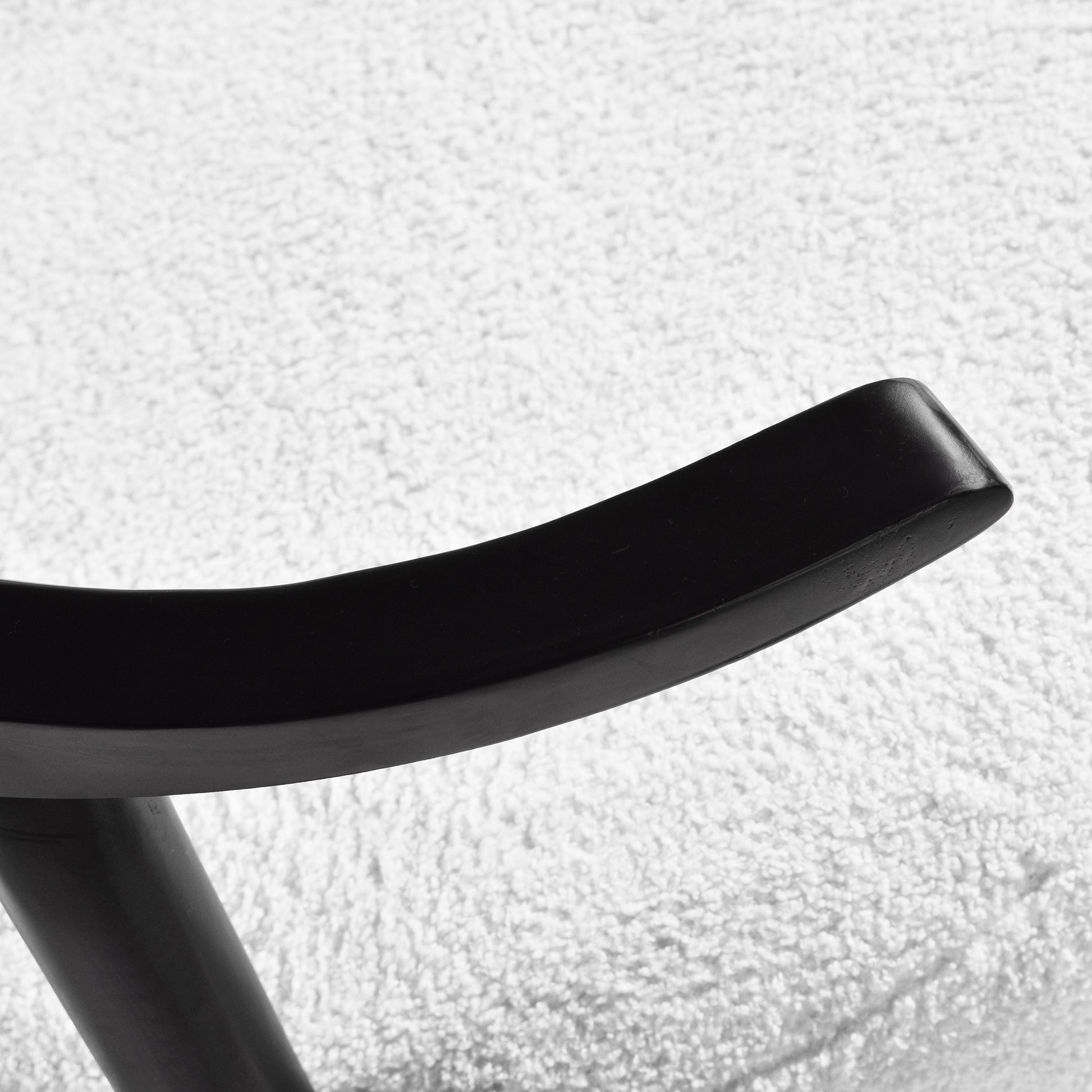 Josephine Mid-Century Modern Accent Chair, Black & White