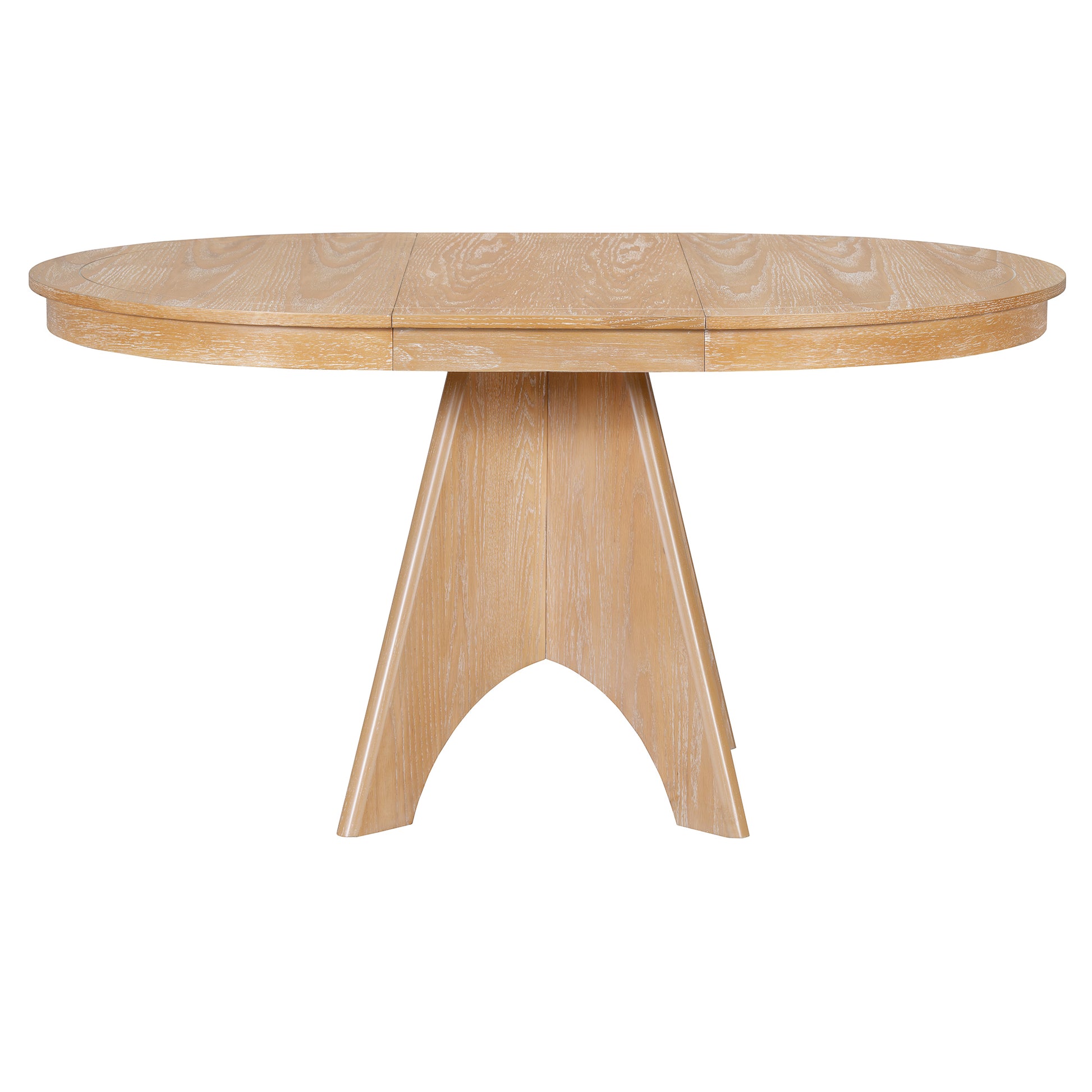 TREXM Vintage Extendable Dining Table for 4-6 - Natural - detail view 6