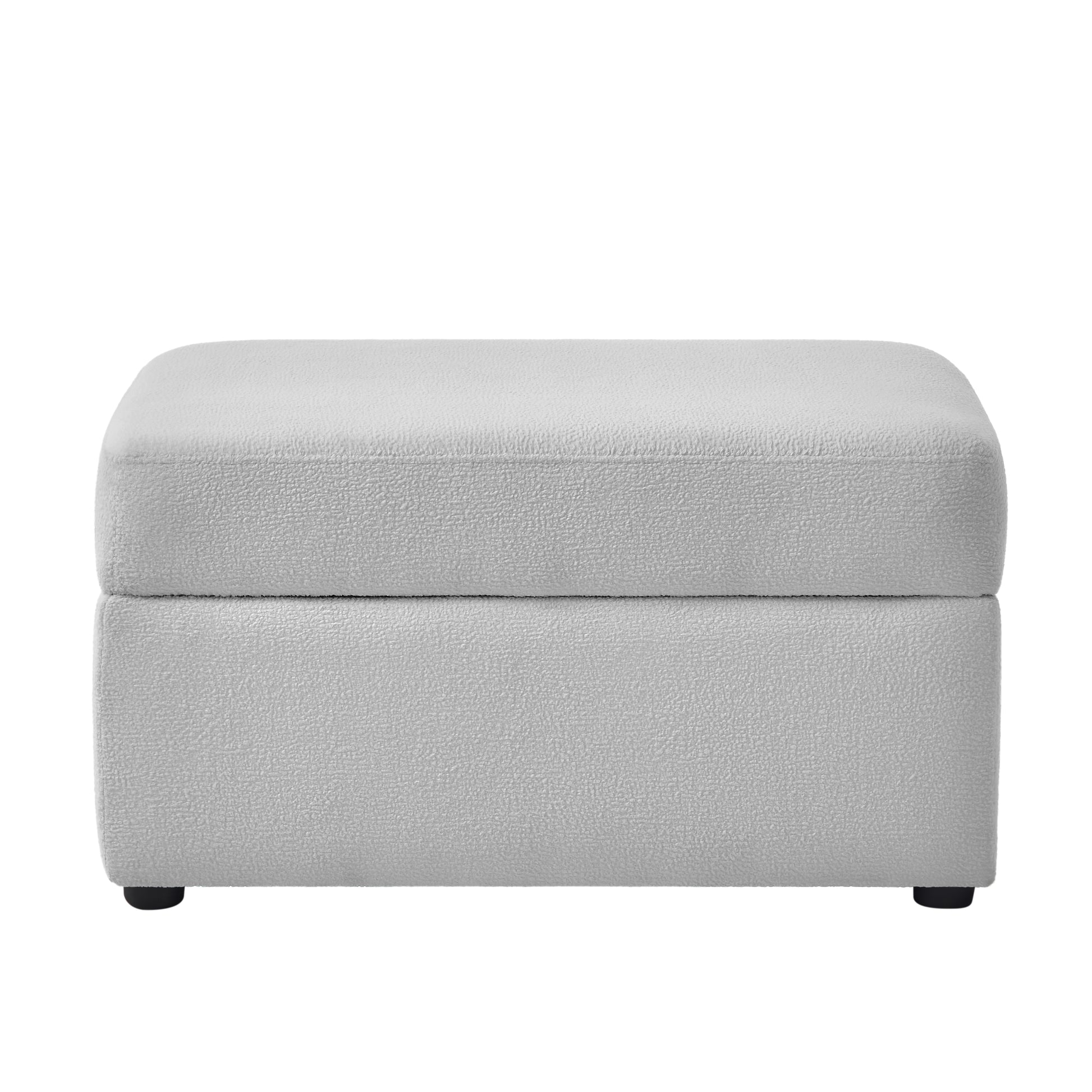 Chauncy 6-PC Sectional in Gray with Performance Fabric, Modular Seating for Modern Living Rooms - detail view 5