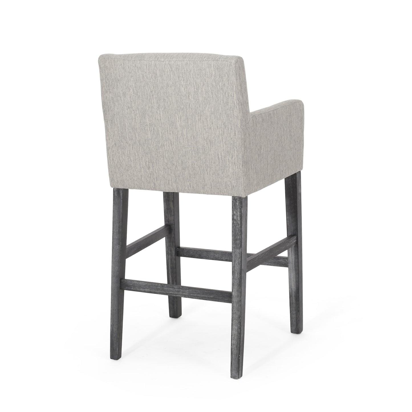Galatea Modern 30.5 inch Bar Stools - Light Gray/Gray