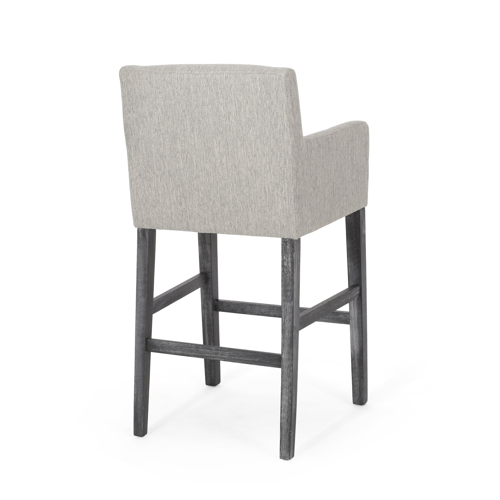 Galatea Modern 30.5 inch Bar Stools - Light Gray/Gray