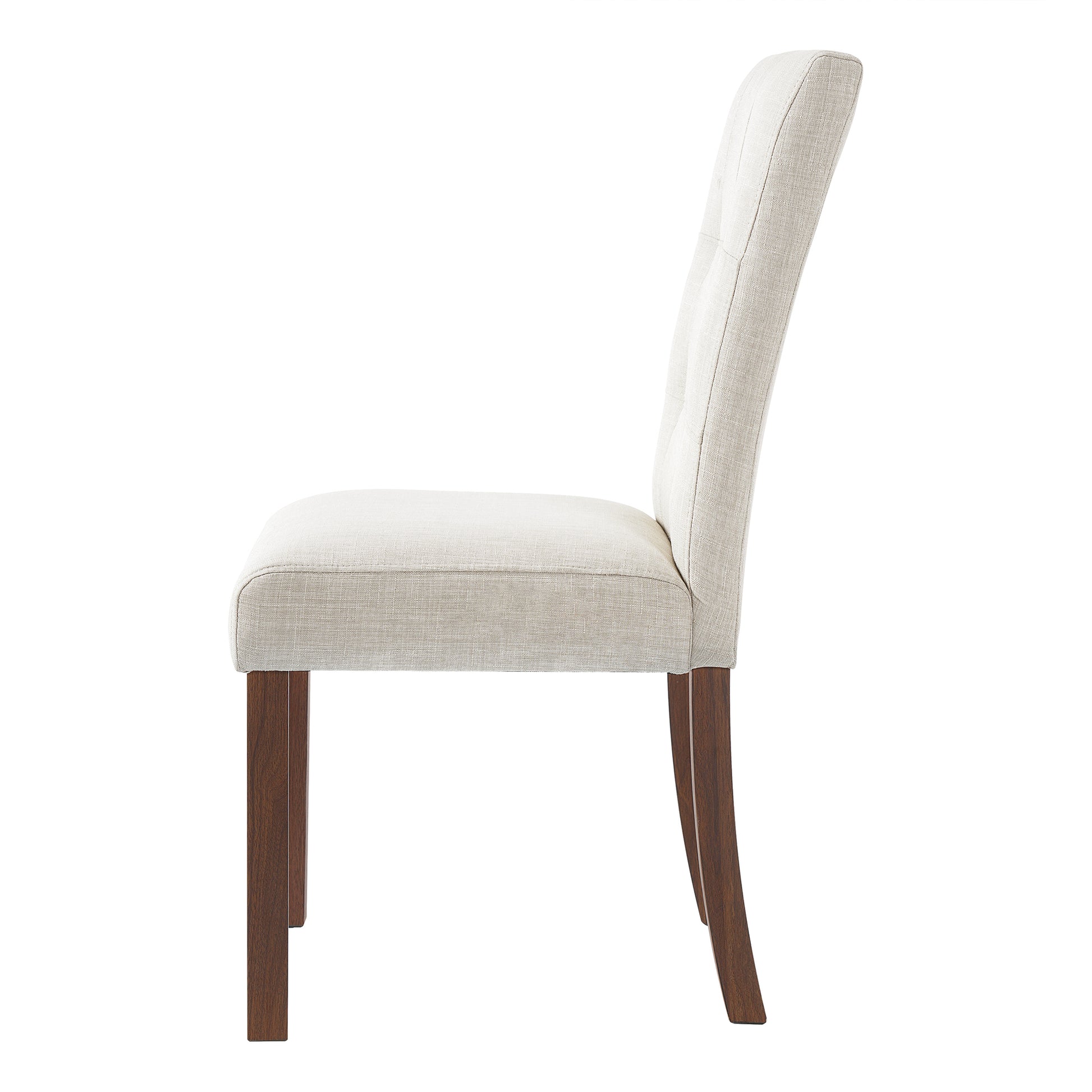 Wooden Dining Chairs Set of 4 - Walnut - detail view 8