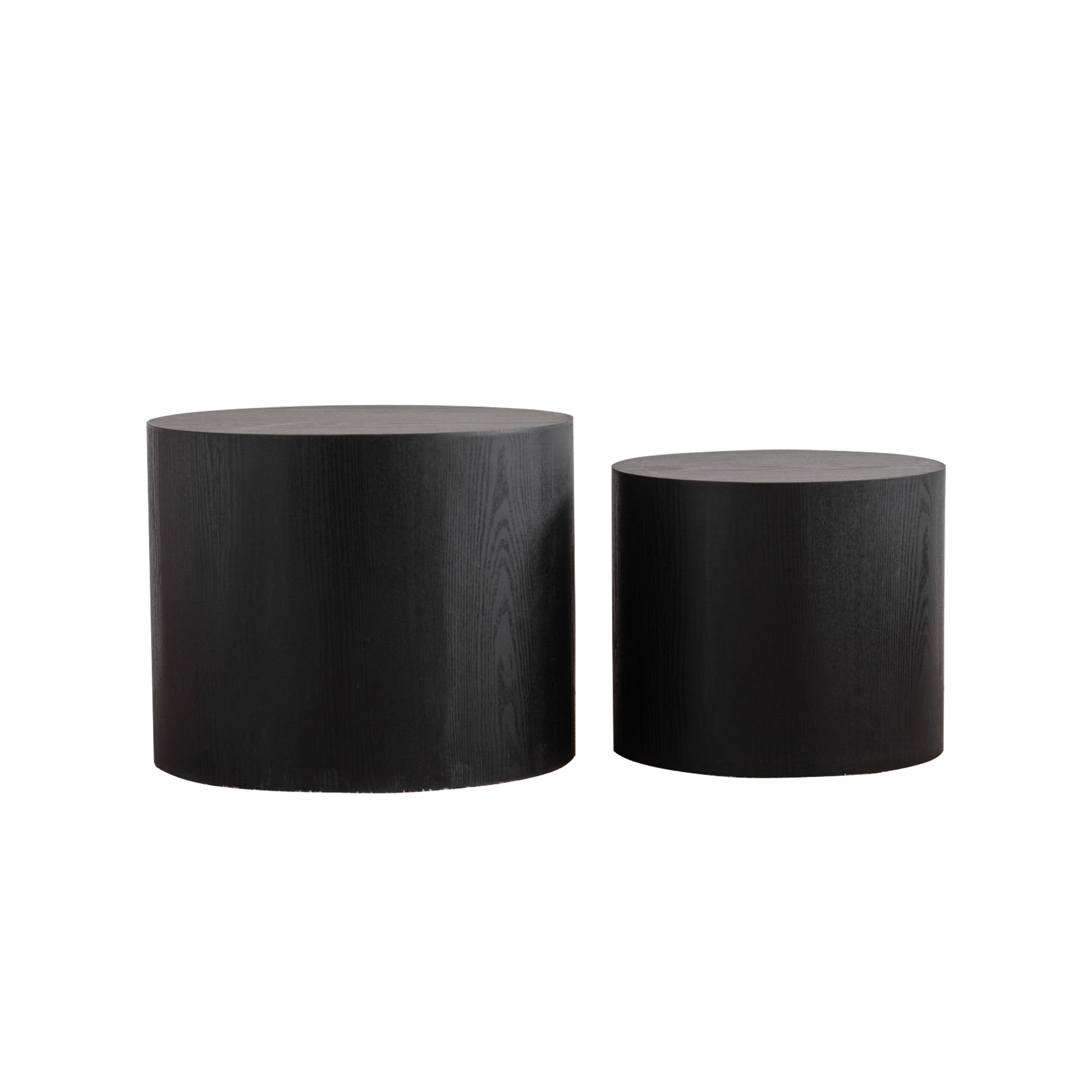 Black Nesting Tables with Black Legs - detail view 6