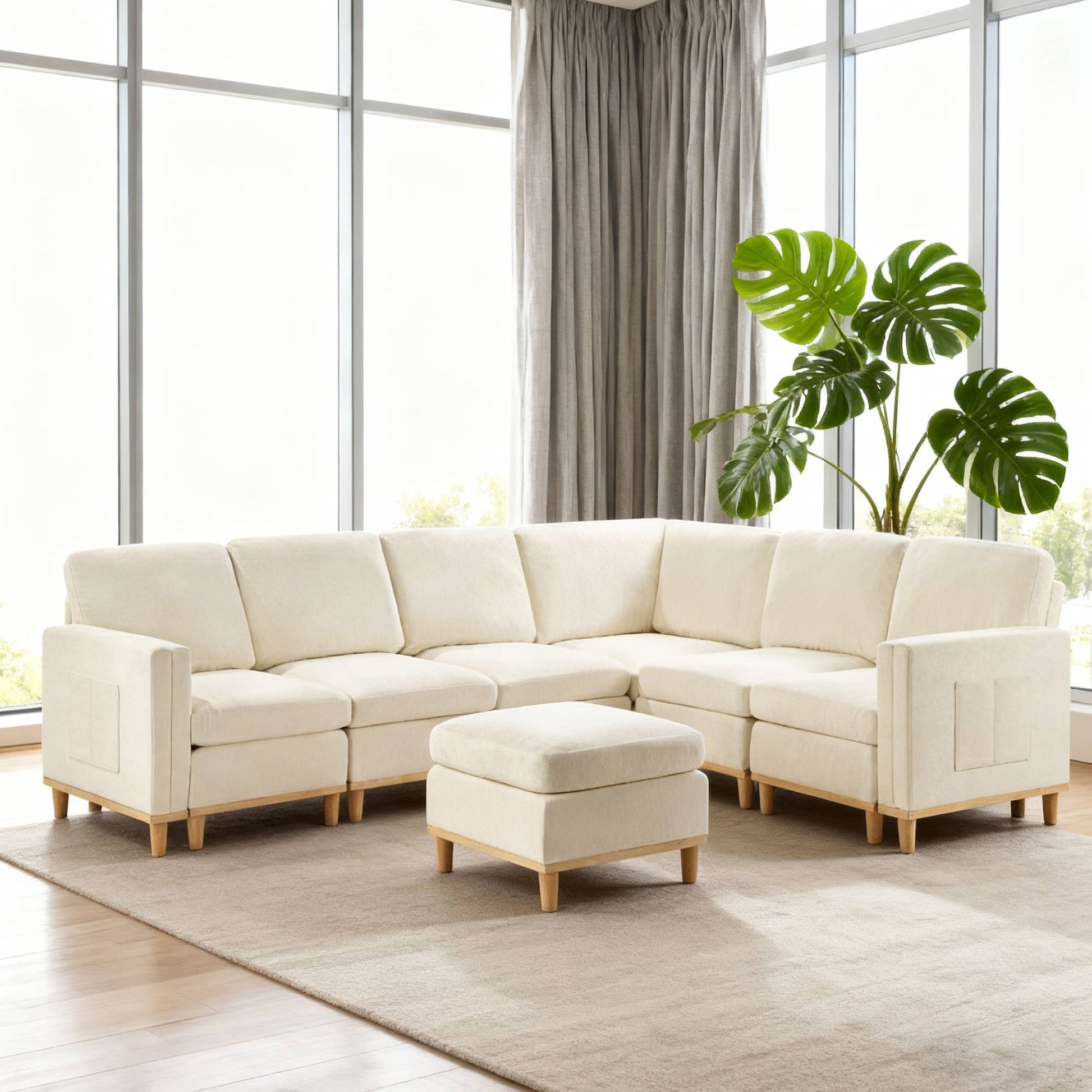 Modern Sofa Chair with Soft Padding - Ideal for Living Room - detail view 5