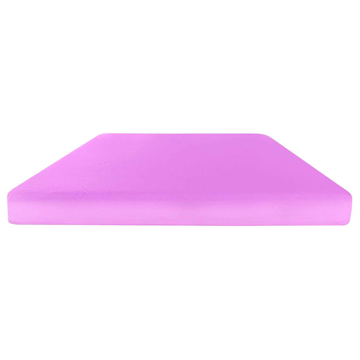 6 in. Firm Gel Memory Foam Mattress for Full Size Bed in a Box with Breathable Pink Aloe Vera Cover