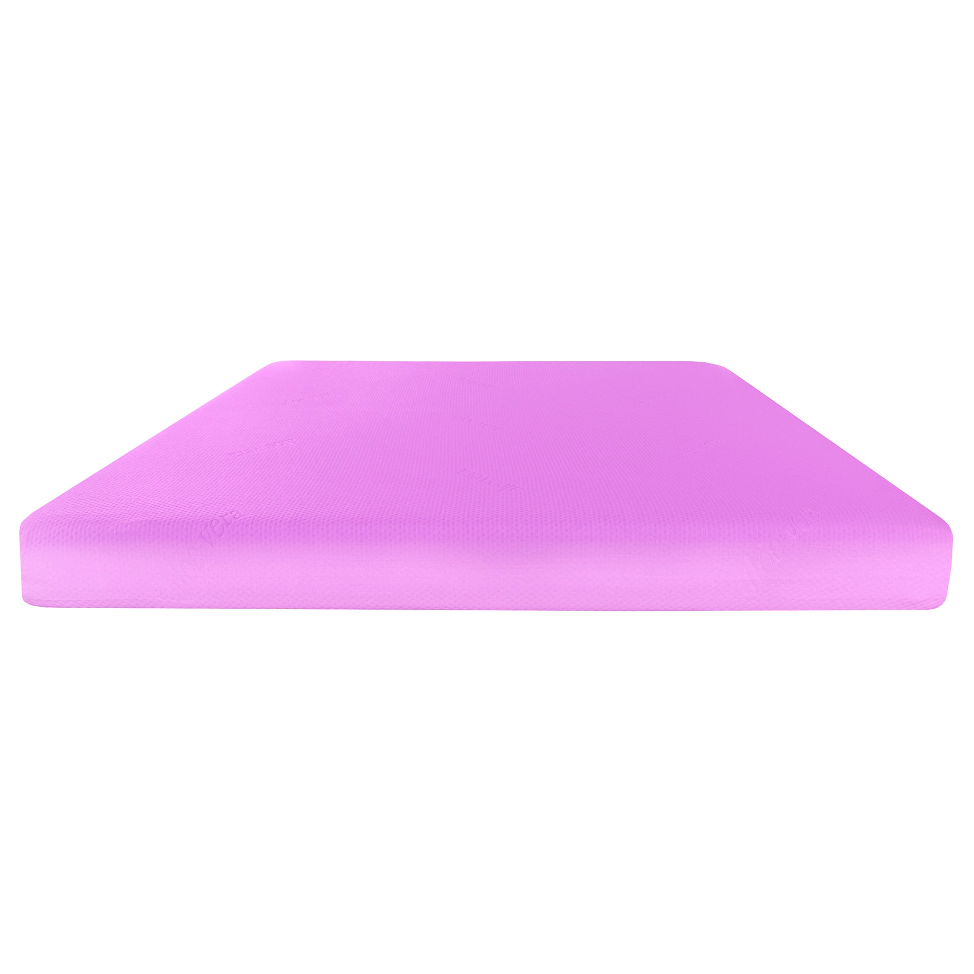 6 in. Firm Gel Memory Foam Mattress for Full Size Bed in a Box with Breathable Pink Aloe Vera Cover