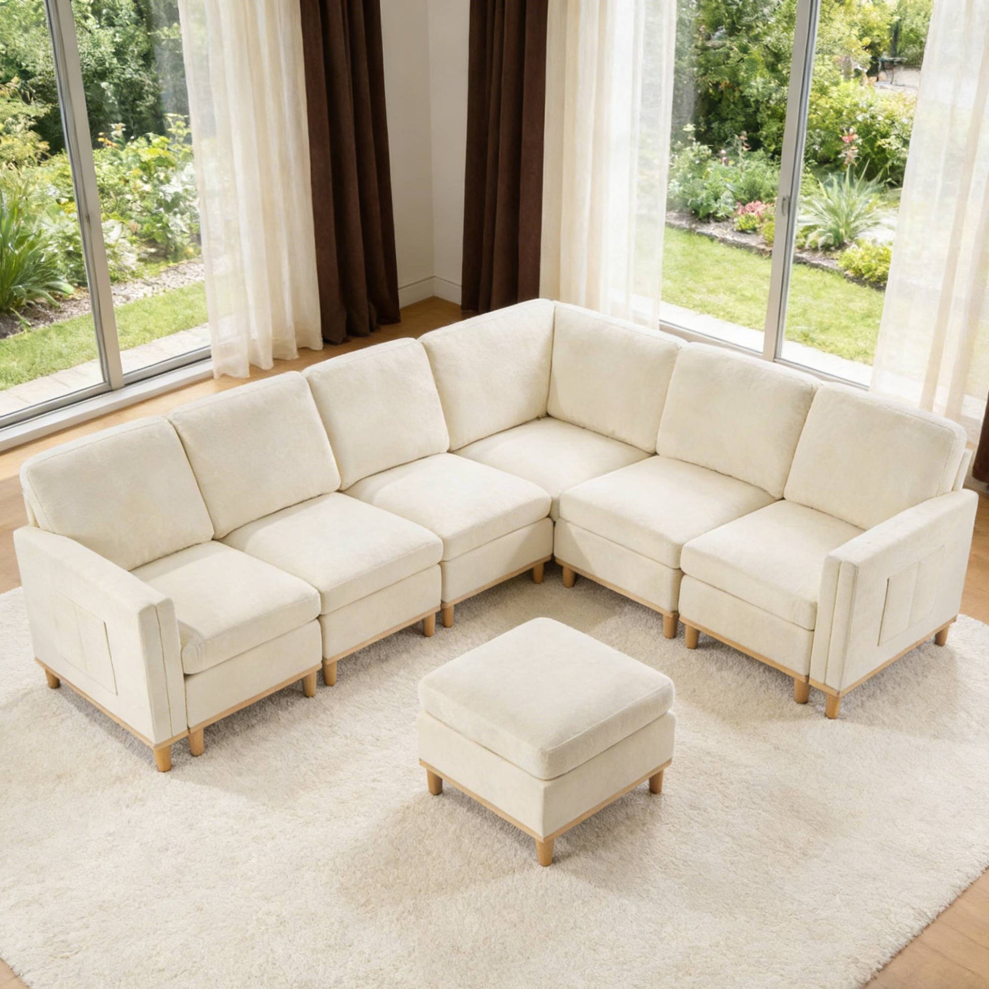 Modern Sofa Chair with Soft Padding - Ideal for Living Room - detail view 3