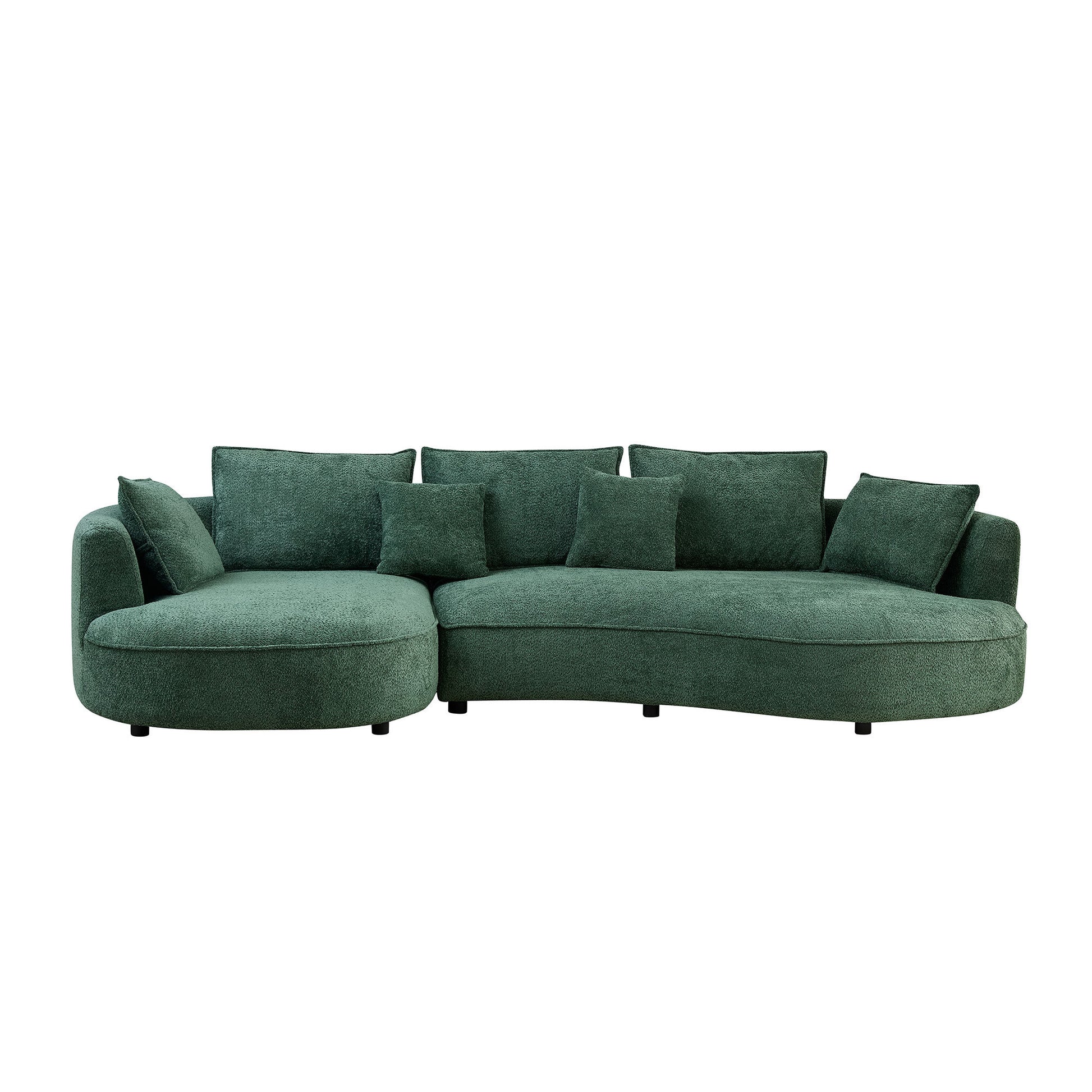 Oversized Sectional Sectional - Green - primary color shot