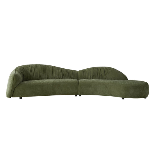 Oriana Mid-Century Modern Sofa – Green