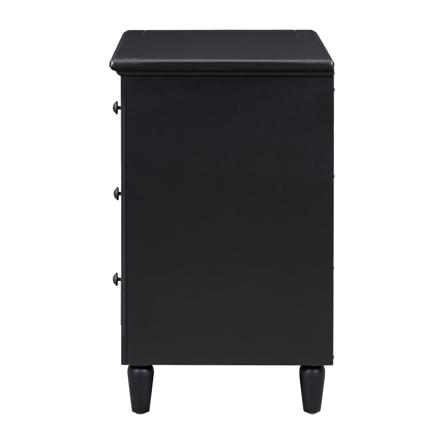 Black Glider Nesting Tables with Black Legs - detail view 8