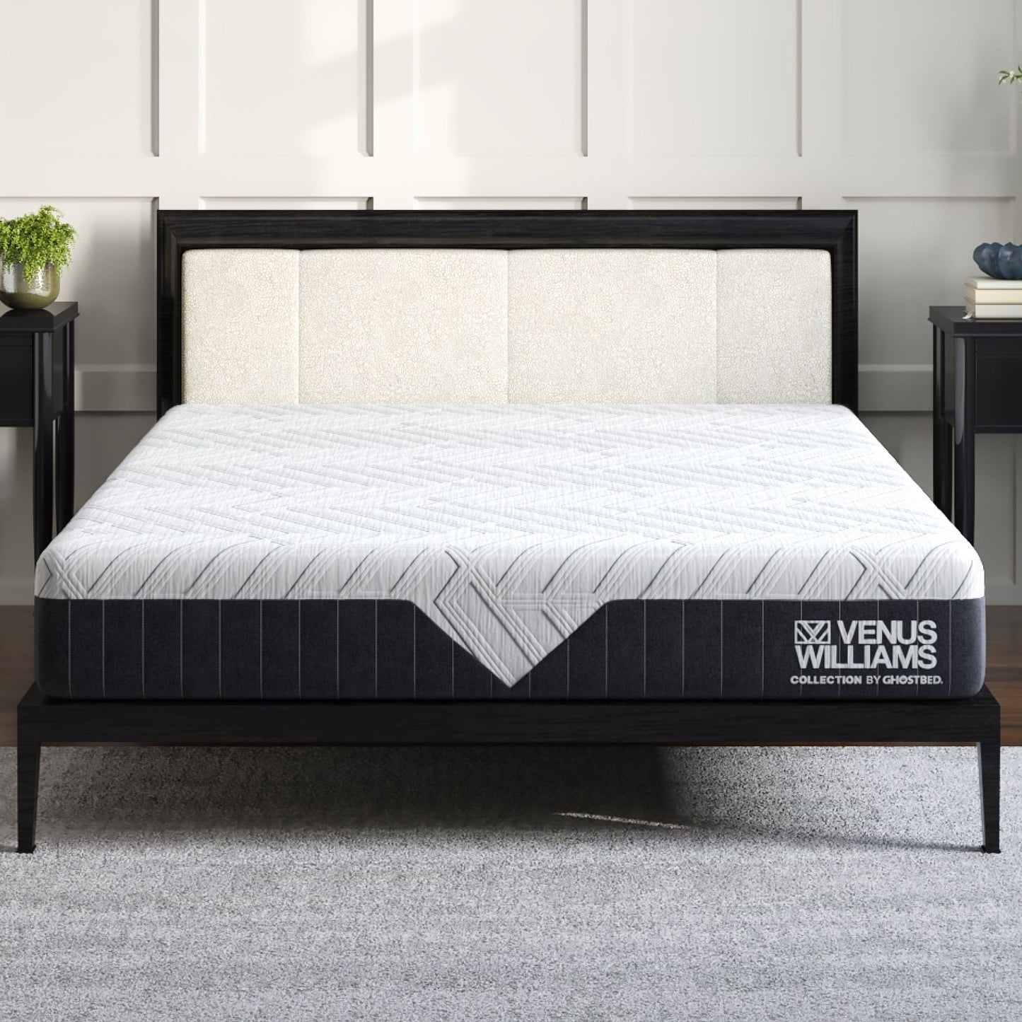 Venus Williams Collection Legend 12' Foam Mattress - Queen - White Foam - 80'l X 60'w X 12'h - detail view 2