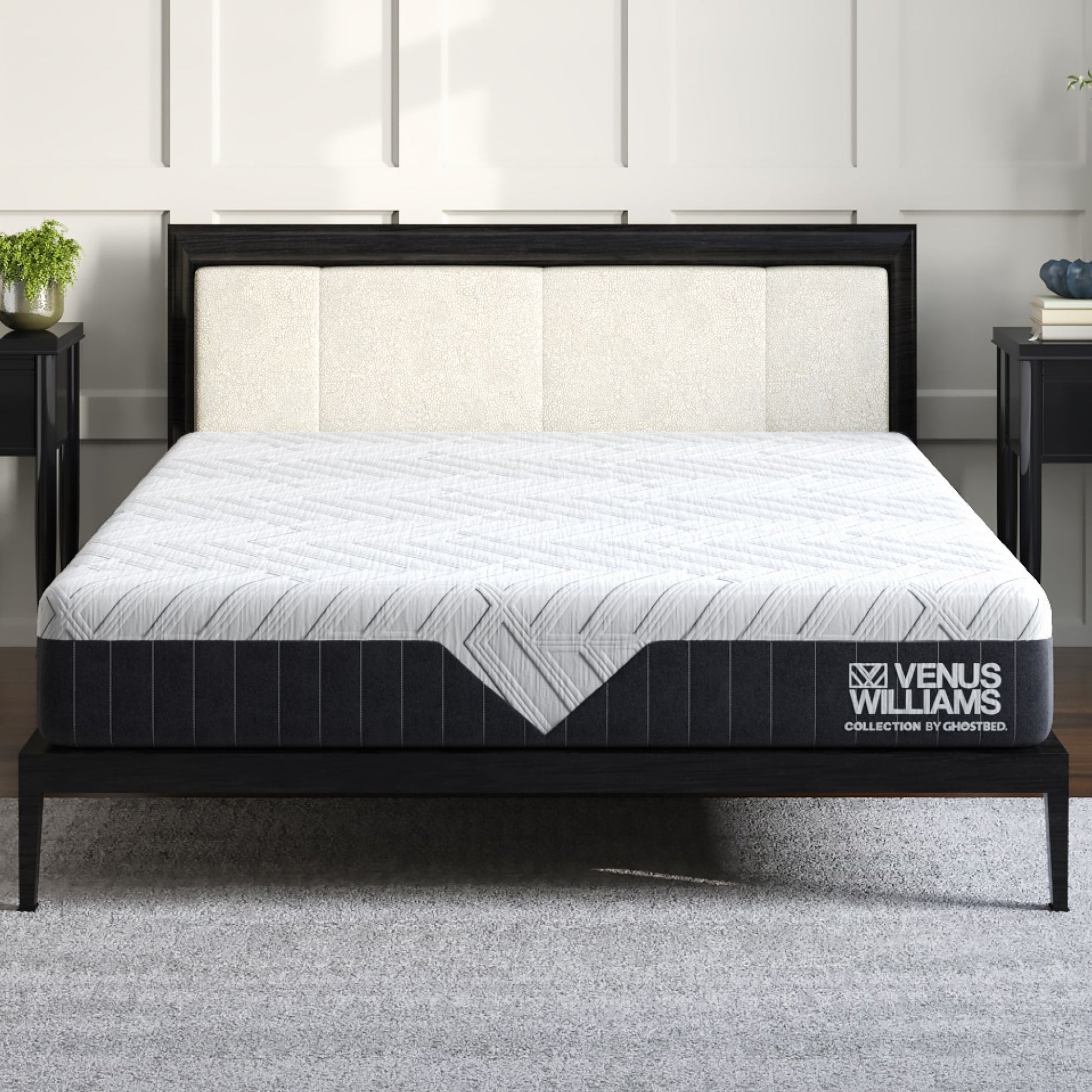 Venus Williams Collection Legend 12' Foam Mattress - Queen - White Foam - 80'l X 60'w X 12'h - detail view 2