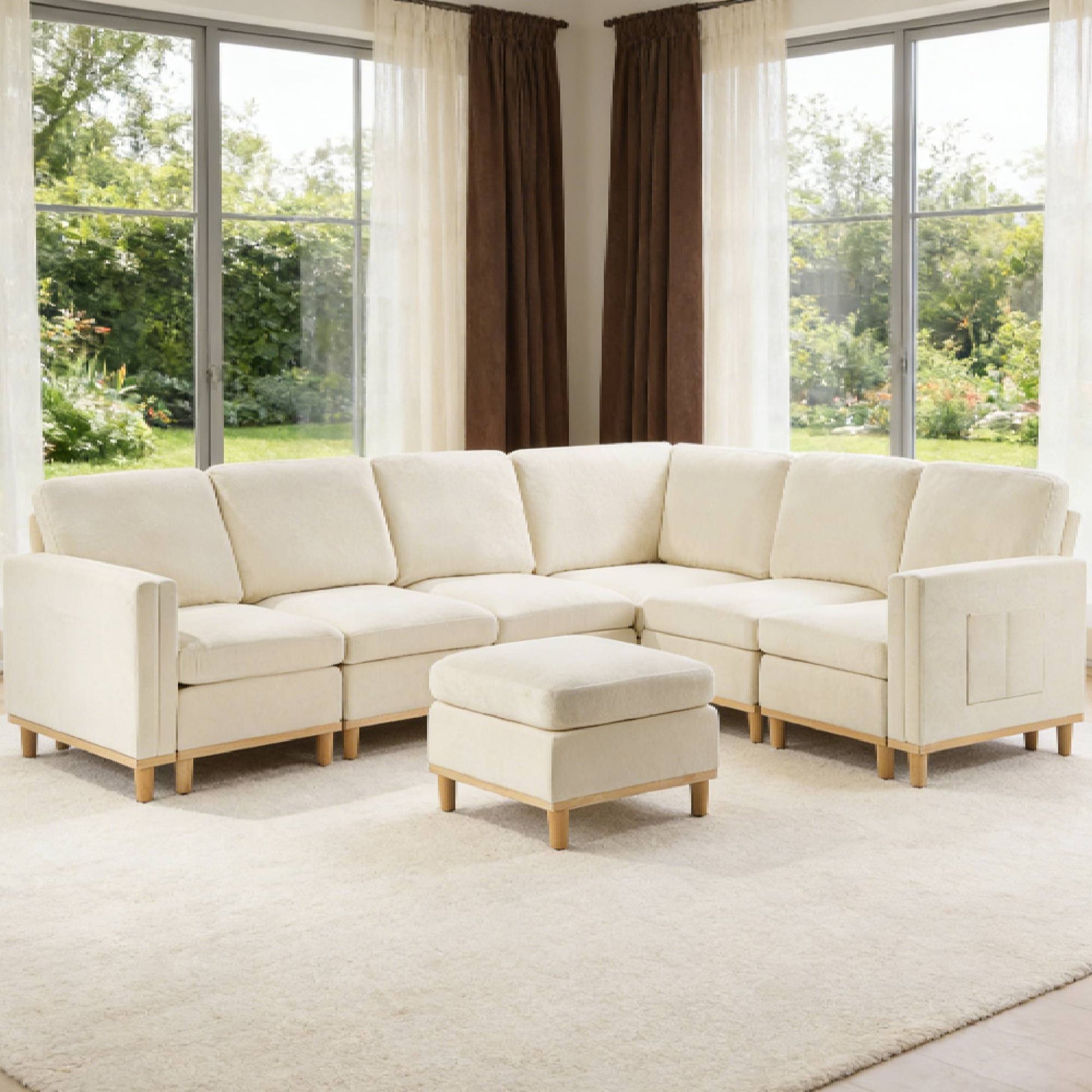 Modern Sofa Chair with Soft Padding - Ideal for Living Room - detail view 2