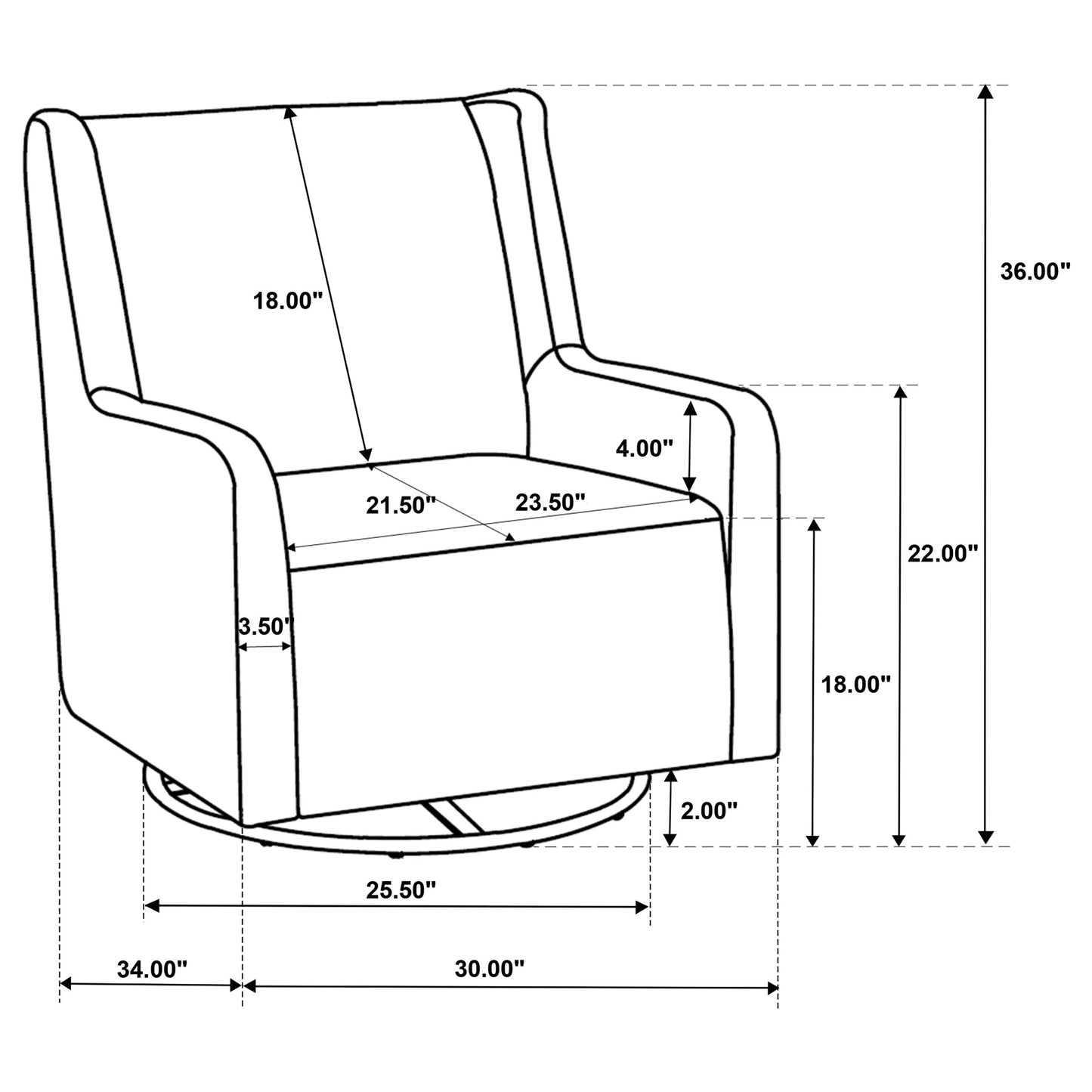 Serra Boucle Upholstered Swivel Glider, Dove Gray