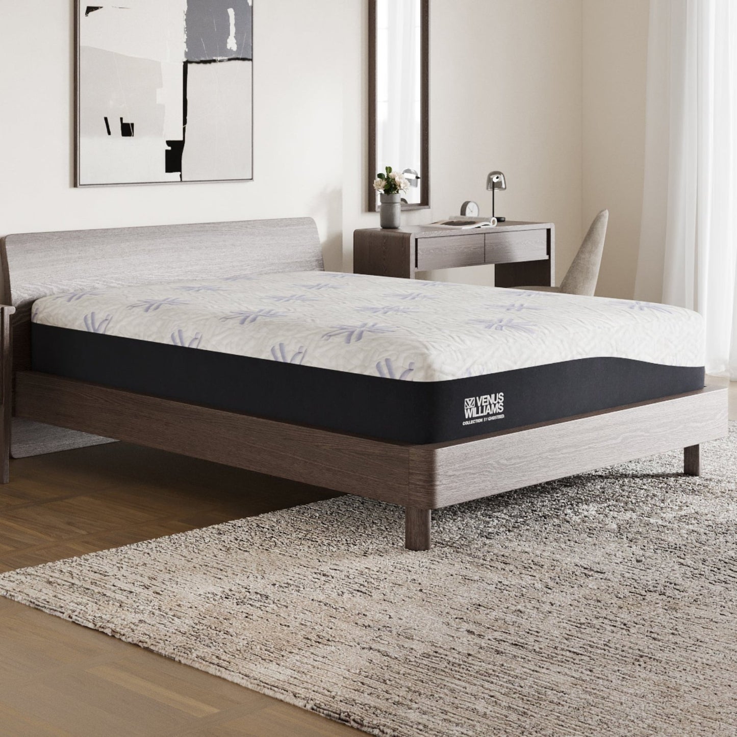 Venus Williams Collection by GhostBed - 14" SERVE Hybrid Mattress - King
