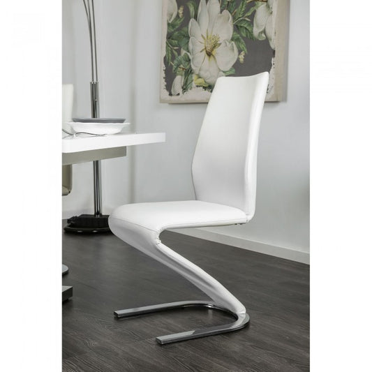 FOA Midvale Contemporary Z-Shaped Set of 2 Dining Side Chair