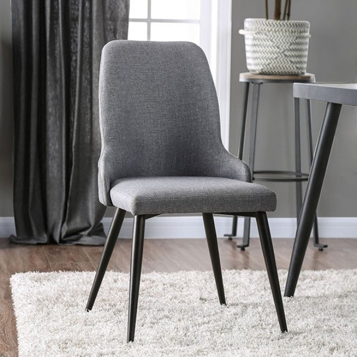 FOA Vilhelm Mid-Century Modern Set of 2 Dining Side Chair