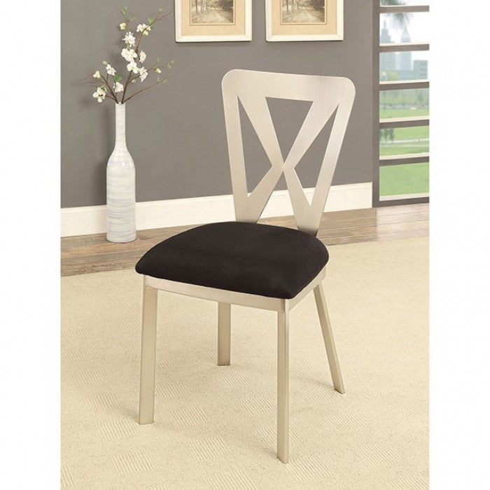 FOA Kera Contemporary X-Cross Dining Side Chair