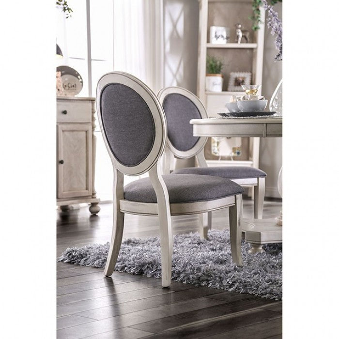 FOA Kathryn Transitional Style Set of 2 Dining Side Chair