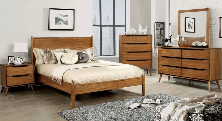 Lennart Mid-Century Modern Queen Bedroom Set