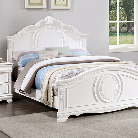 Alecia Twin Size 4 Pc Bedroom Set - White