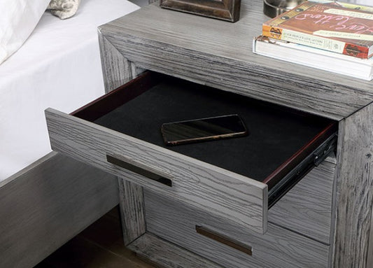 Raiden Transitional 6-Drawer Dresser - Gray
