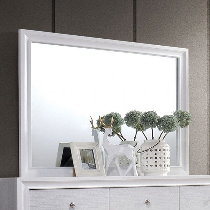 Chrissy Mirror - White