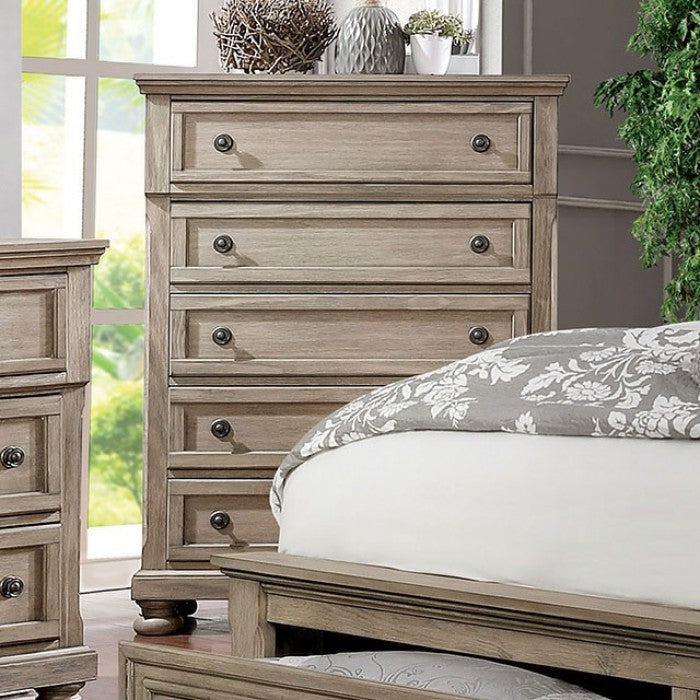 Wells Bedroom Chest - Gray