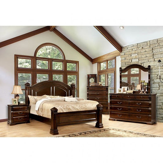 Burleigh King Bed - Cherry