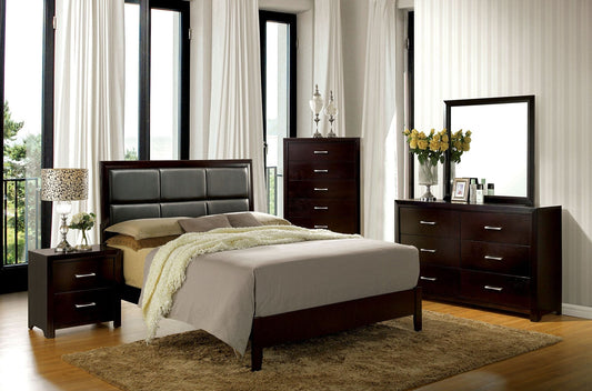 Janine Contemporary King Size Bedroom Set