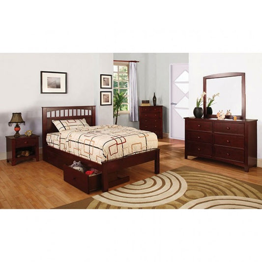 Carus Twin Size 4 Pc Bedroom Set - Natural
