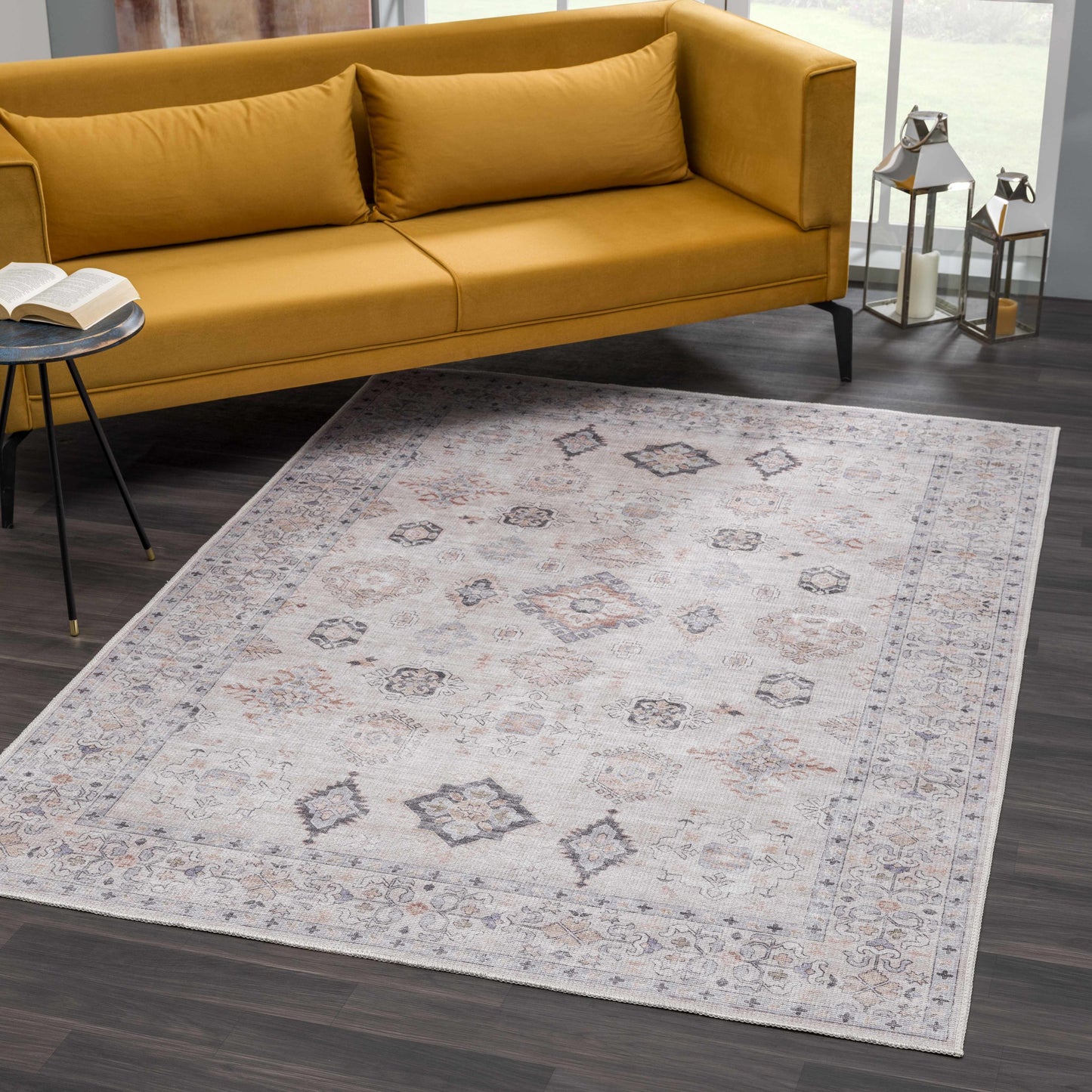 Beige Beckett Vintage   Area Rug - Clearance
