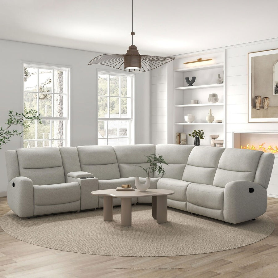 Giraldus Transitional Upholstered Sectional