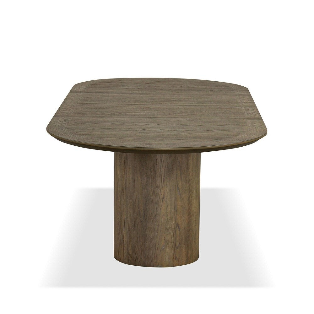 Clements Modern Farmhouse Dining Table with Leaf
