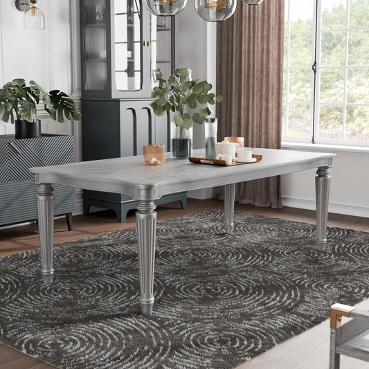 Melodi Parc Glam Dining Collection by Furniture of America, Silver