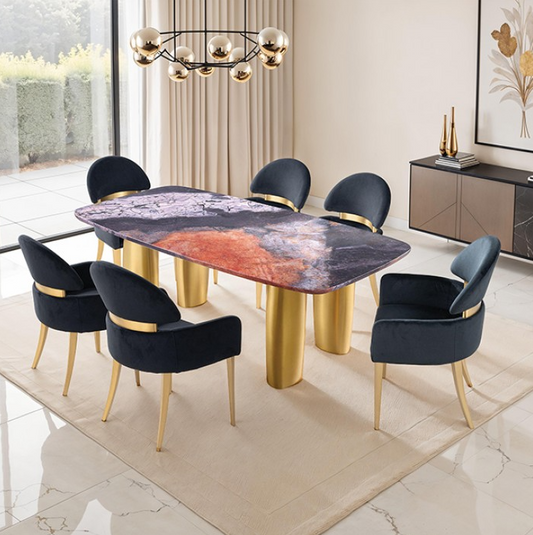 Northolt Gray 7-piece Dining Set