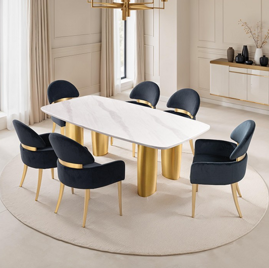 Northall Black 7-piece Dining Set