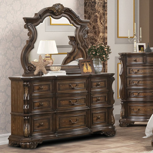 Leovanni Dresser - Dark Brown