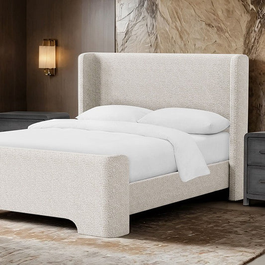 Malvern Queen Bed - Taupe