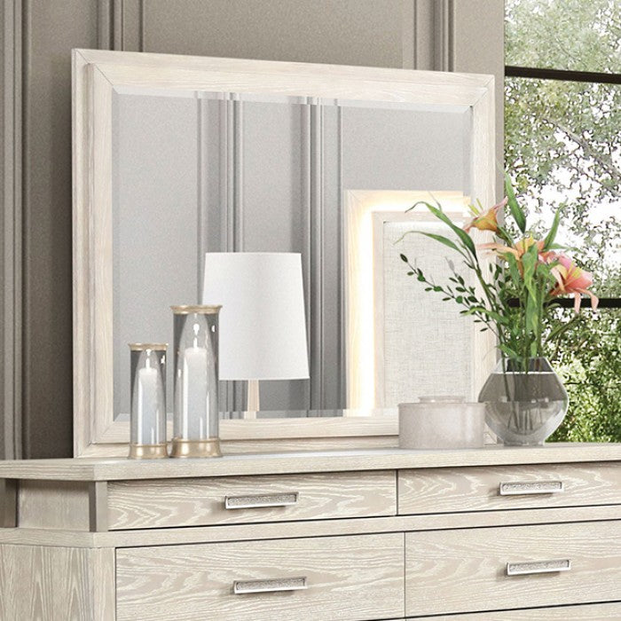 Lafayette Mirror - Weathered Gray