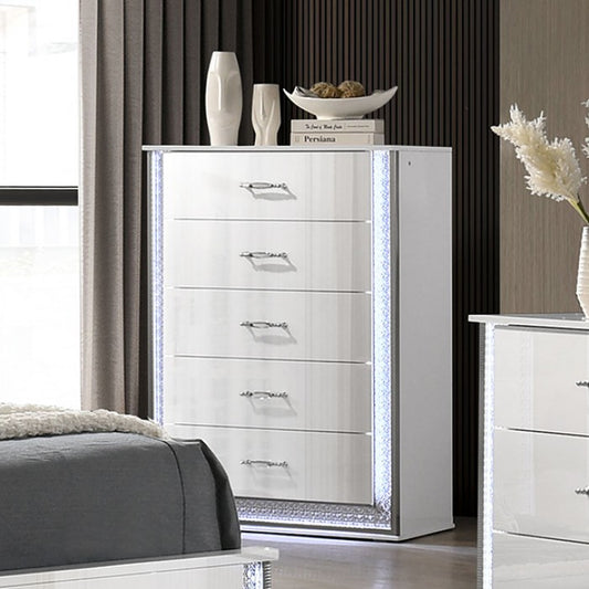 Hazeline Chest - White