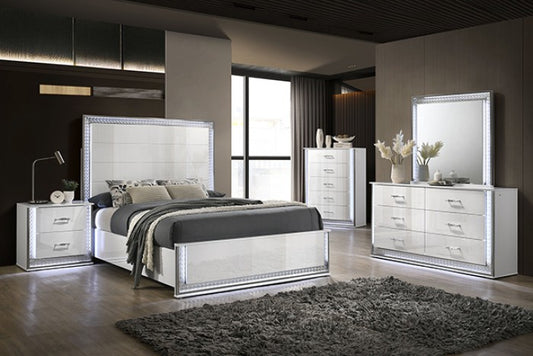 Hazeline Chest - White