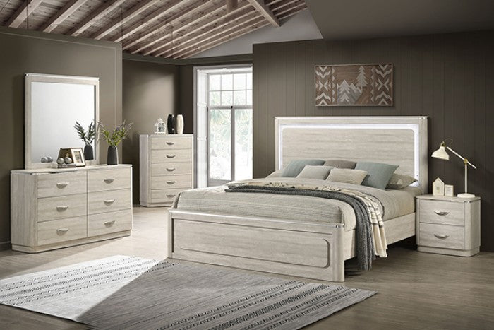 Farsund 4-Piece King Bedroom Set - Dusty Gray