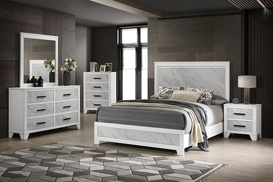 Darlene Full Size 4 Pc Bedroom Set - Black