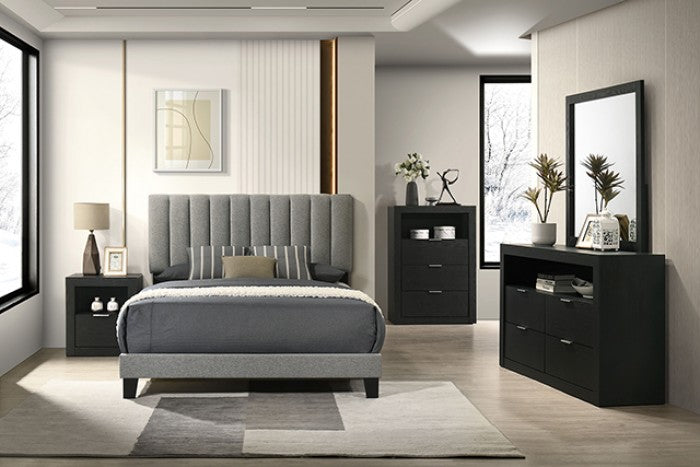 Altimari 4-Piece King Bedroom Set - Black