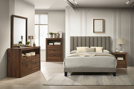 Altimari King Bed - Walnut