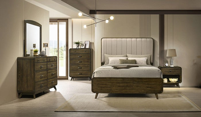 Eastlin 4-Piece King Bedroom Set - Walnut