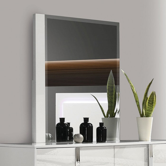 Sinistra Mirror - White