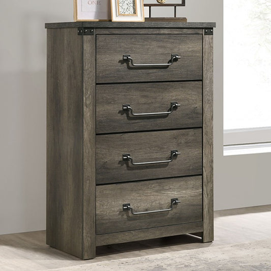 Britonale Bedroom Chest - Rustic Gray