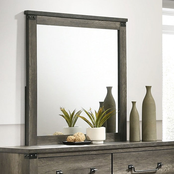 Britonale Dresser Mirror - Rustic Gray